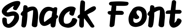 Snack Font