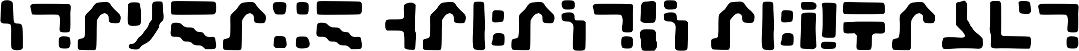 Standard Galactic Alphabet