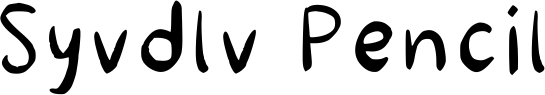 Syvdlv Pencil