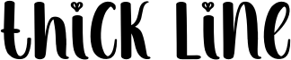 Thick Line