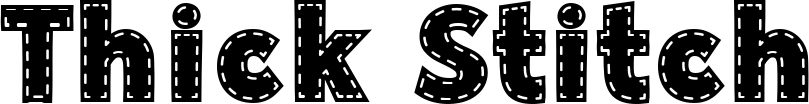 Thick Stitch