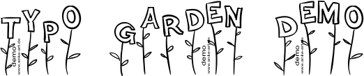 Typo Garden Demo