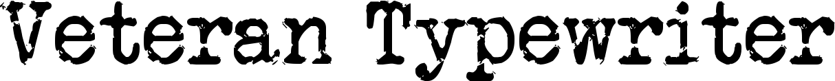 Veteran Typewriter