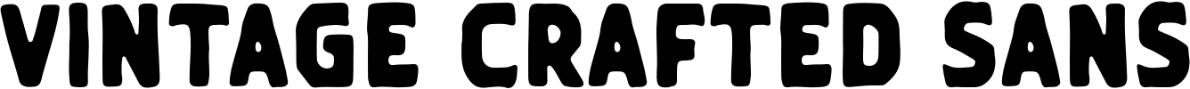 Vintage Crafted Sans