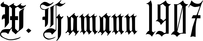 W. Hamann 1907