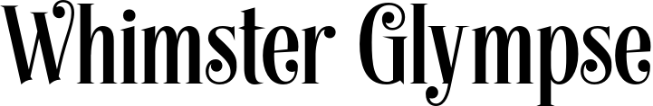 Whimster Glympse