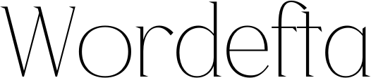 Wordefta