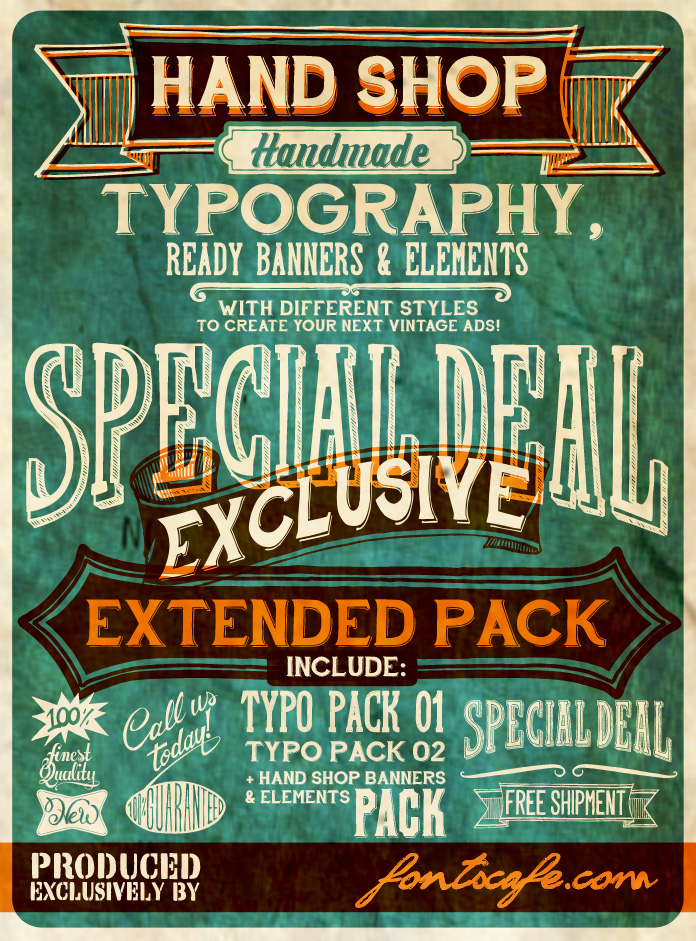 Hand Shop Typography C30
