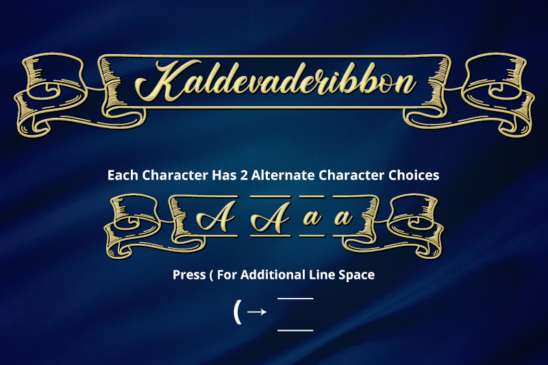 Kaldevaderibbon