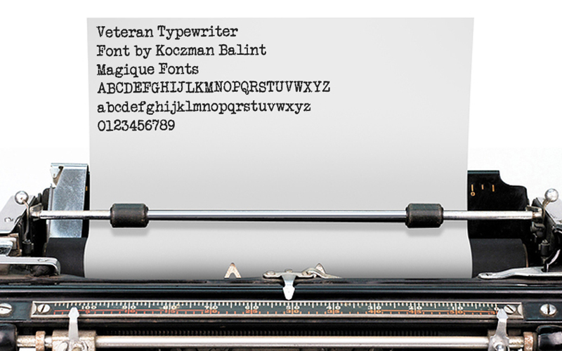 Veteran Typewriter